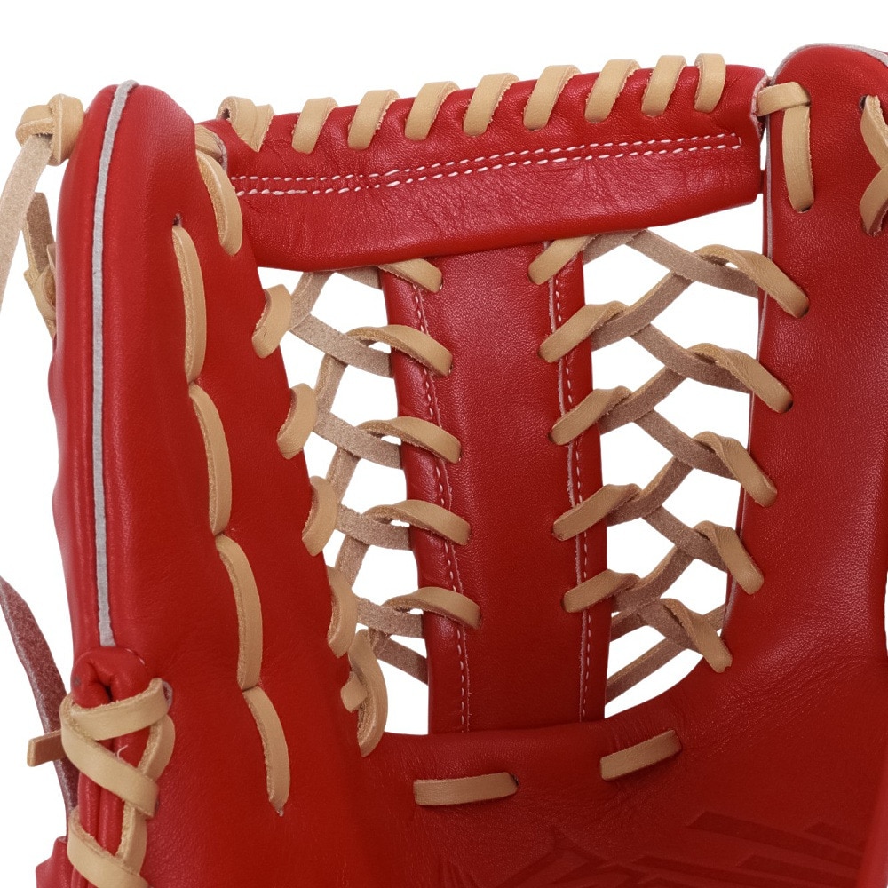 ミズノ（MIZUNO）（メンズ、レディース）軟式用グラブ 外野手用 野球グローブ 一般 ウィルドライブ レッド IBE限定スペック 1AJGR33507 7080