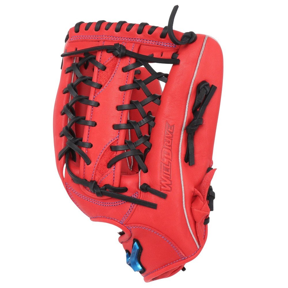 MIZUNO 軟式グローブ 2016-1 青赤 MIZUNO（ミズノ） ミズノプロ/オーダーグラブ/軟式革使用/ソフトボール