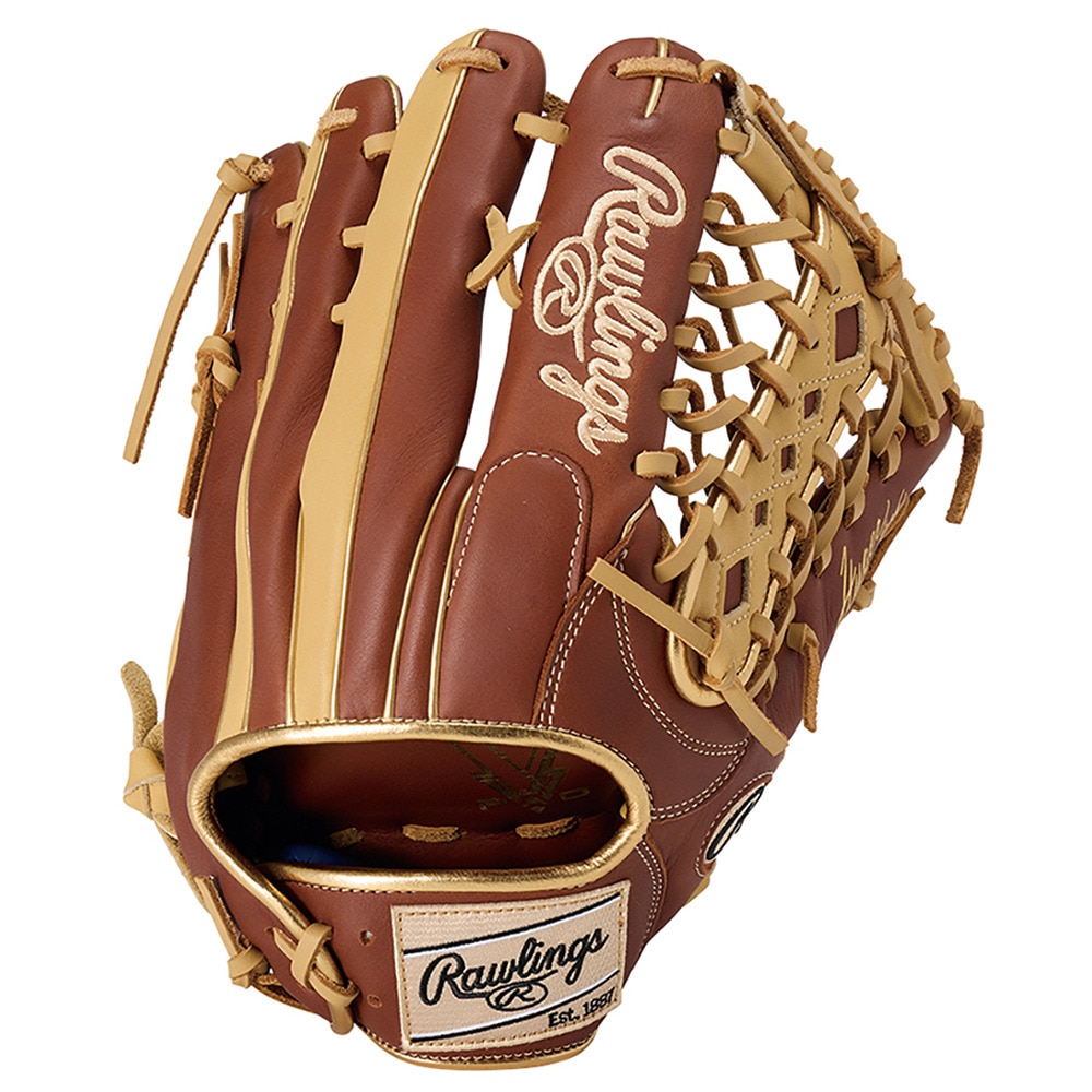 ローリングス（Rawlings）（メンズ）軟式用グラブ 外野手用 野球グローブ 一般 ハイパーテック COLOR SYNC GR5FHTCY719-BR/CAM