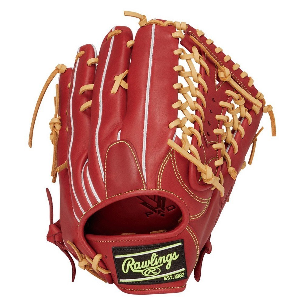 新品、未使用　ローリングス　大人用　外野用グローブ Rawlings（ローリングス） 軟式 HOH Wizard #01 COLORS 外野手用 左投
