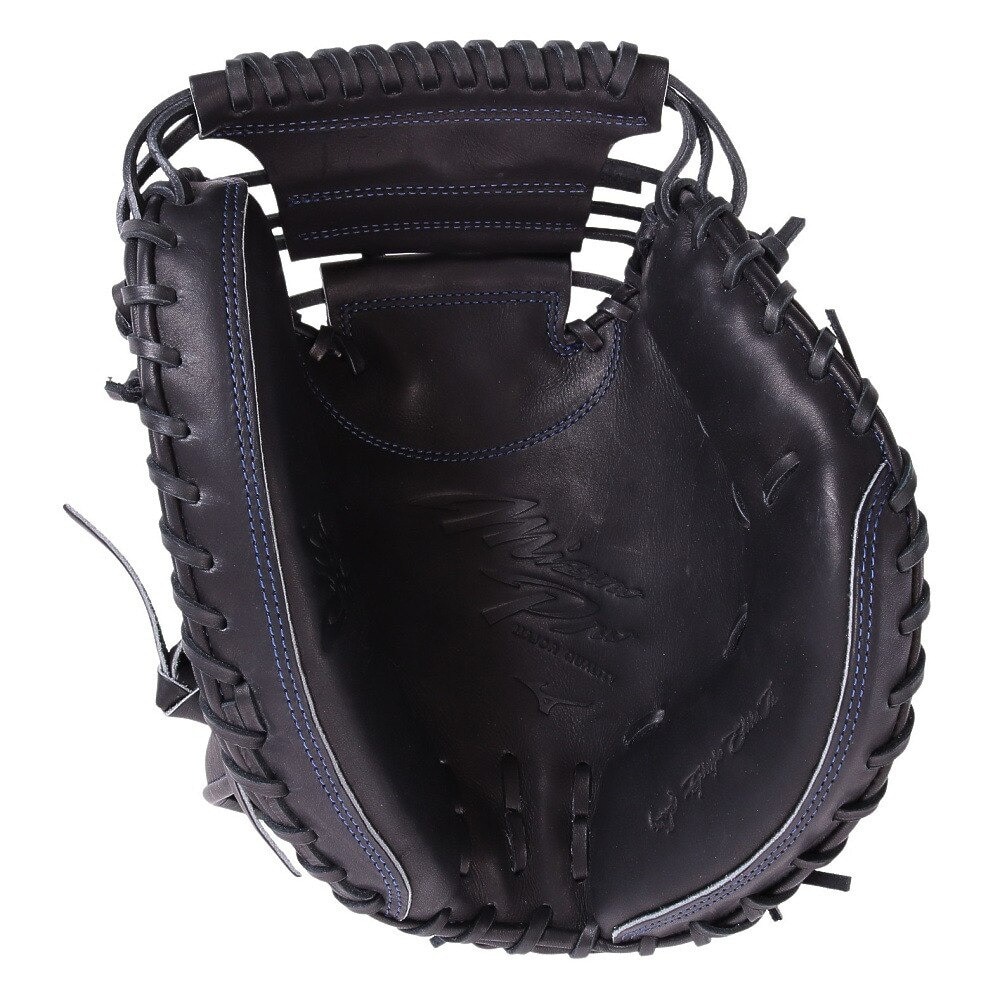 ミズノ（MIZUNO）（メンズ）軟式用グラブ ミズノプロ 捕手用 野球グローブ 一般 キャッチャーミット 號SAKEBI 1AJCR26200 09