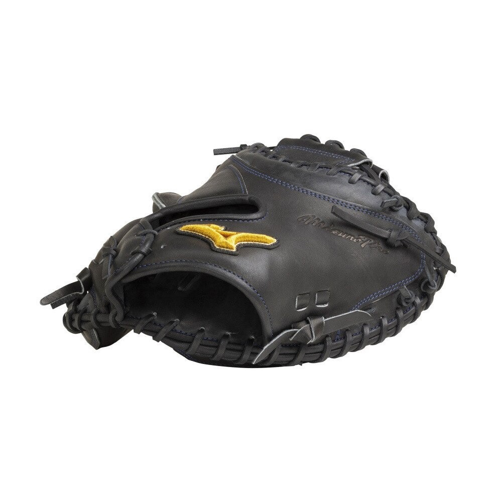 野球 グローブ 軟式 一般 キャッチャーミット ミズノ 黒