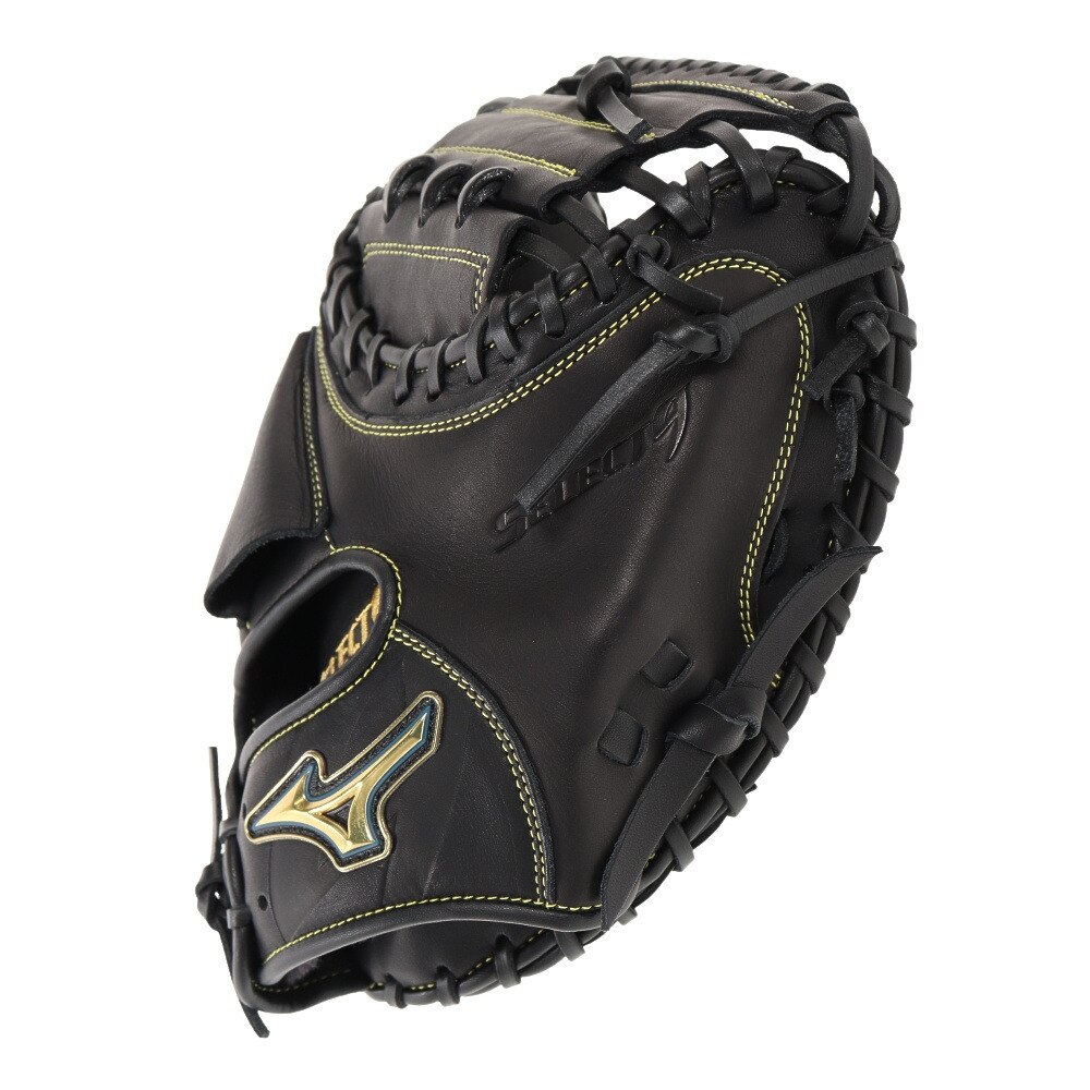 ミズノ（MIZUNO）（メンズ）軟式用グラブ キャッチャーミット 捕手用 野球グローブ セレクトナインプロフェッショナル 22SS  1AJCR26800 09