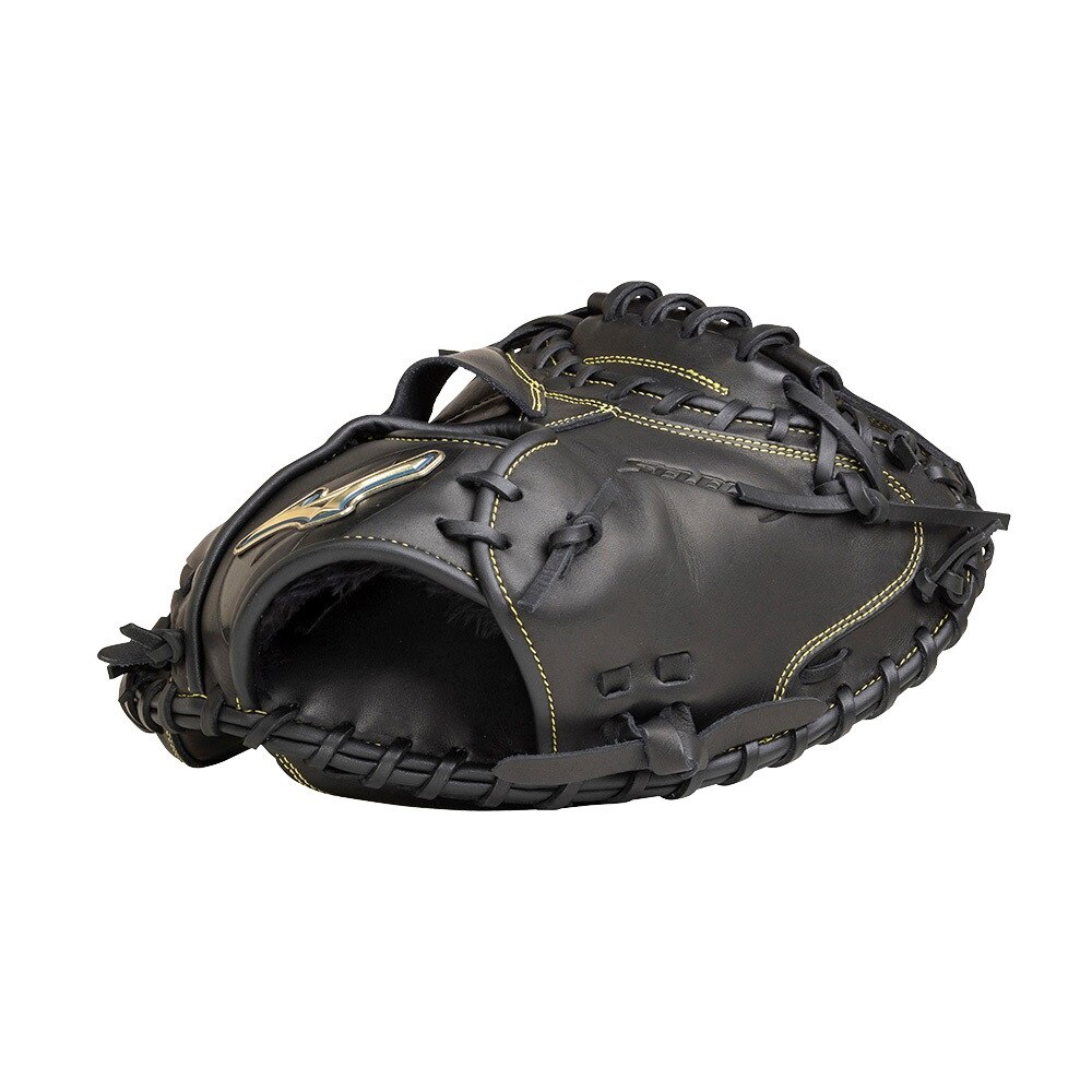 ミズノ（MIZUNO）（メンズ）軟式用グラブ キャッチャーミット 捕手用 野球グローブ セレクトナインプロフェッショナル 22SS  1AJCR26810 09