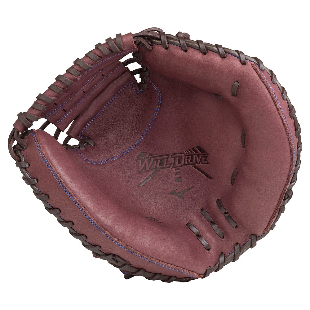 ミズノ（MIZUNO）（メンズ）軟式用グラブ 捕手用 キャッチャーミット 野球グローブ 一般 ウィルドライブブルー 1AJCR27900 68