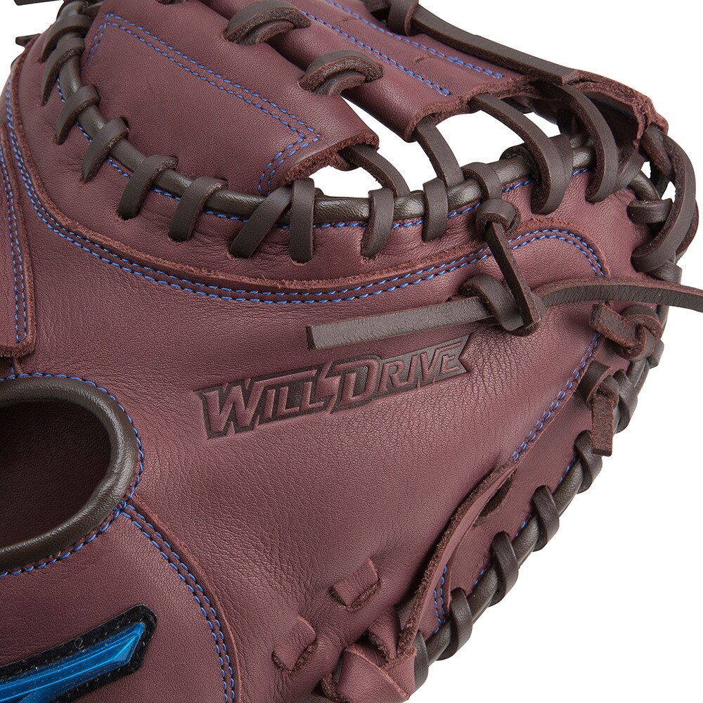 ミズノ（MIZUNO）（メンズ）軟式用グラブ 捕手用 キャッチャーミット 野球グローブ 一般 ウィルドライブブルー 1AJCR27900 68