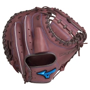 ミズノ(MIZUNO)(メンズ)軟式用グラブ 捕手用 キャッチャーミット 野球グローブ 一般 ウィルドライブブルー 1AJCR27900 68