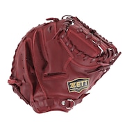 ゼット(ZETT)(メンズ)軟式用グラブ 捕手用 野球グローブ 一般 キャッチャーミット ソフトステア BRCB35312-4000