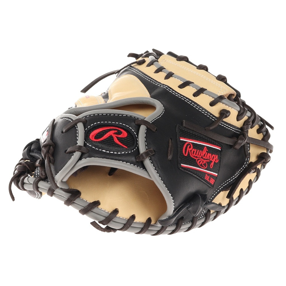 ローリングス（Rawlings）（メンズ）軟式 キャッチャーミット 捕手用 野球グローブ 一般 HOH MLB COLOR SYNC GR3HM2AC-CAM/B