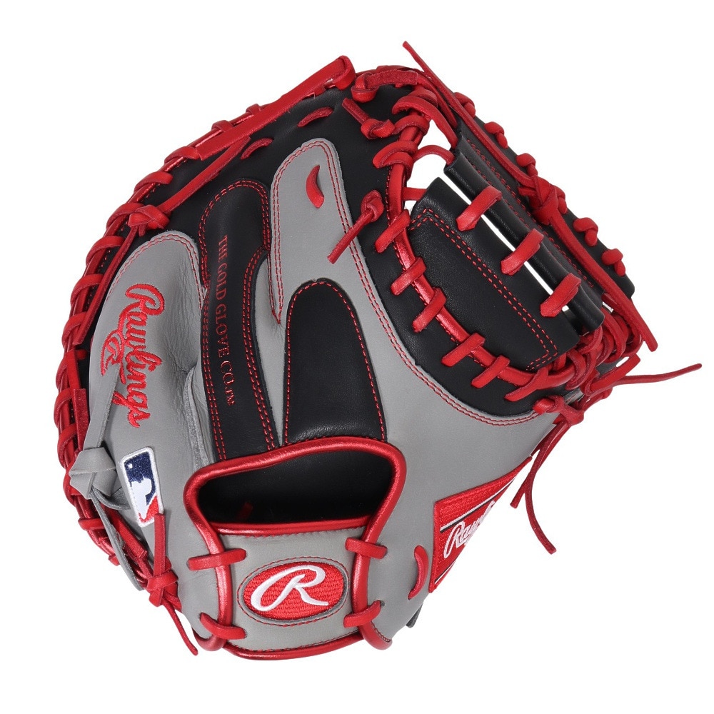 ローリングス（Rawlings）（メンズ）軟式用グラブ 捕手用 野球グローブ 一般 MLBカラーシンク GR4HM2AC-B/GRY