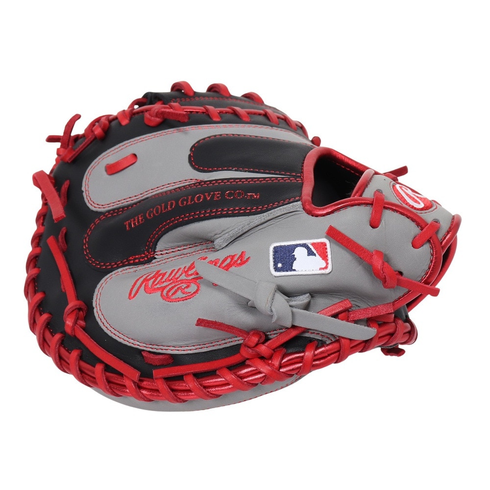 ローリングス（Rawlings）（メンズ）軟式用グラブ 捕手用 野球グローブ 一般 MLBカラーシンク GR4HM2AC-B/GRY