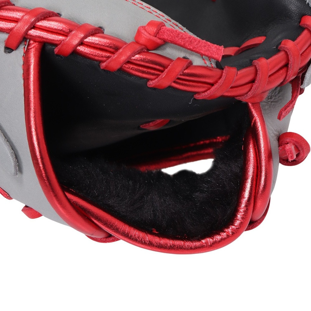 ローリングス（Rawlings）（メンズ）軟式用グラブ 捕手用 野球グローブ 一般 MLBカラーシンク GR4HM2AC-B/GRY