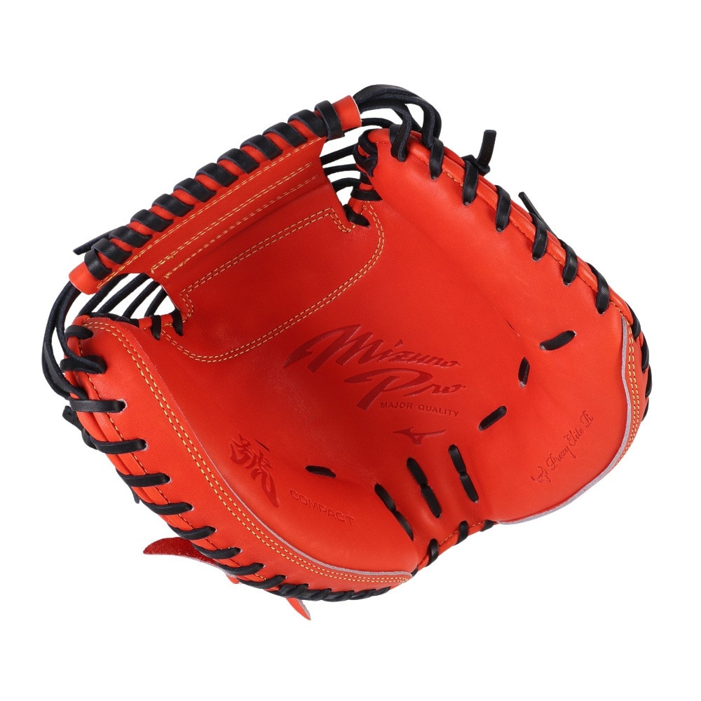 ミズノ（MIZUNO）（メンズ）軟式用グラブ 捕手用 ミズノプロ 號 Compact BSS 24SS 1AJCR30110 5209 野球グローブ お一人様一点まで