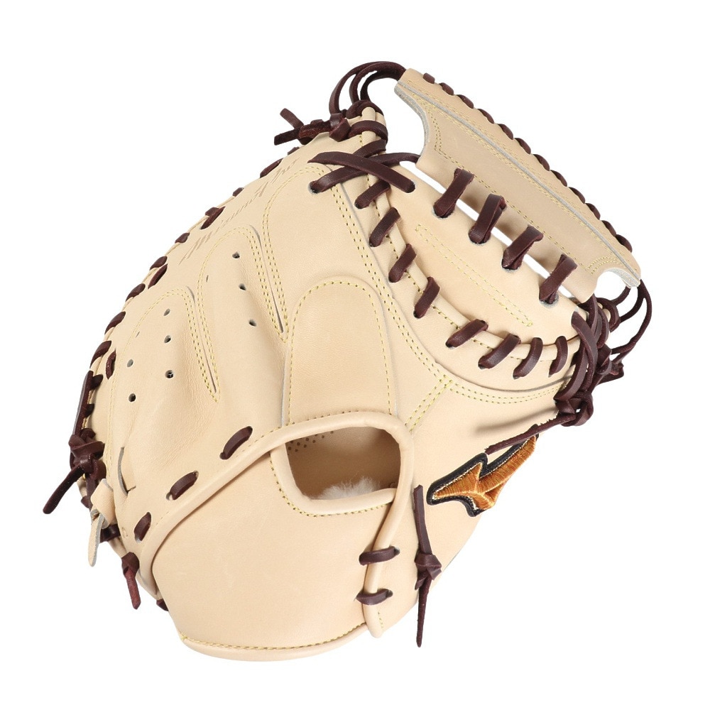 ミズノ（MIZUNO）（メンズ）軟式用グラブ 捕手用 Mミズノプロ 號 Compact BSS 24SS 1AJCR30120 8066 野球グローブ お一人様一点まで