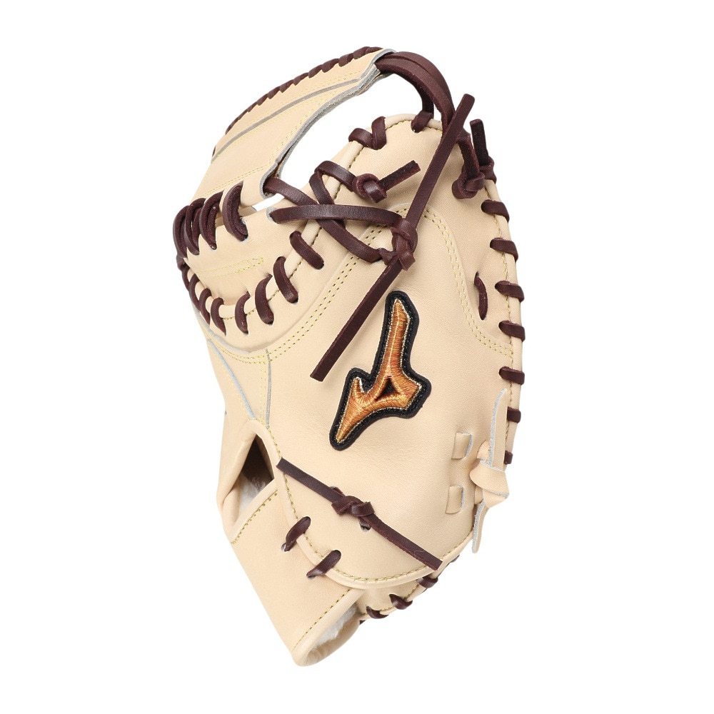 ミズノ（MIZUNO）（メンズ）軟式用グラブ 捕手用 Mミズノプロ 號 Compact BSS 24SS 1AJCR30120 8066 野球グローブ お一人様一点まで