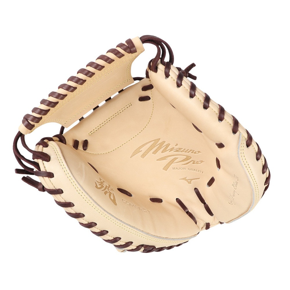 ミズノ（MIZUNO）（メンズ）軟式用グラブ 捕手用 Mミズノプロ 號 Compact BSS 24SS 1AJCR30120 8066 野球グローブ お一人様一点まで