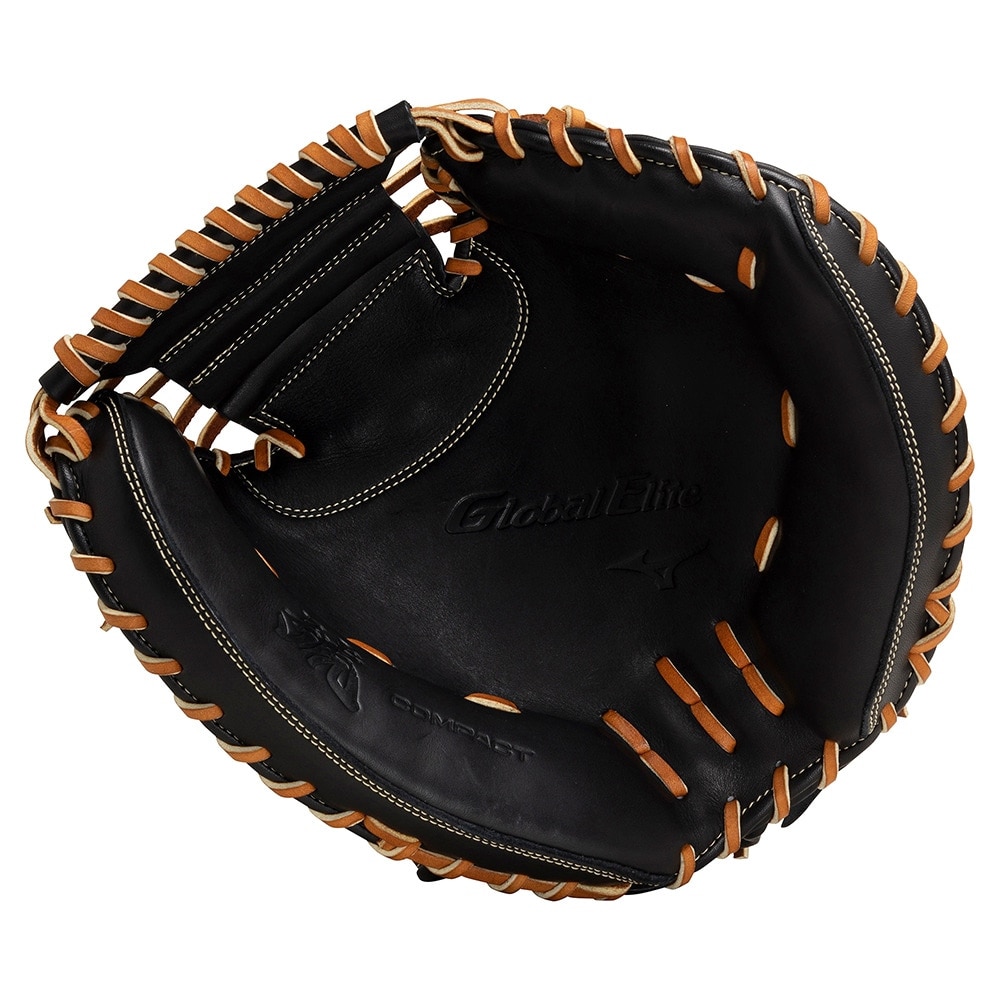 ミズノ（MIZUNO）（メンズ）軟式用グラブ 捕手用 野球グローブ 一般 グローバルエリート 號 SAKEBI Compact B-D型 1AJCR30400 0949
