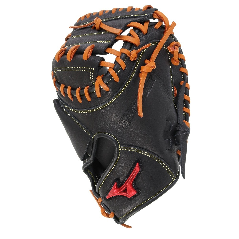 ミズノ（MIZUNO）（メンズ）軟式用グラブ 捕手用 野球グローブ 一般 ウィルドライブ レッド 24SS 1AJCR30700 0949