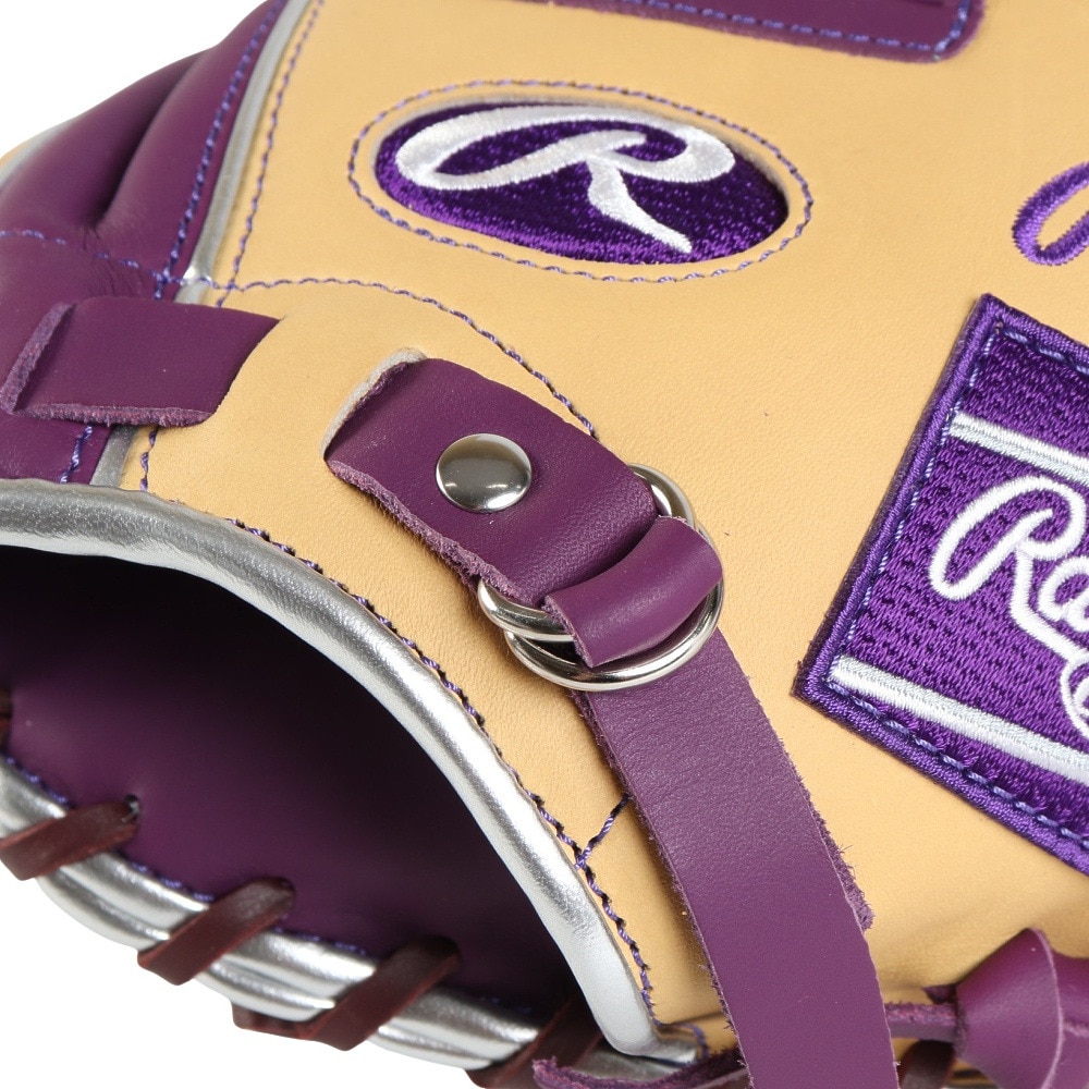 ローリングス（Rawlings）（メンズ）軟式用グラブ 捕手用 野球グローブ 一般 ハイパーテック COLOR SYNC GR4FHTC2AF-PPL/CAM