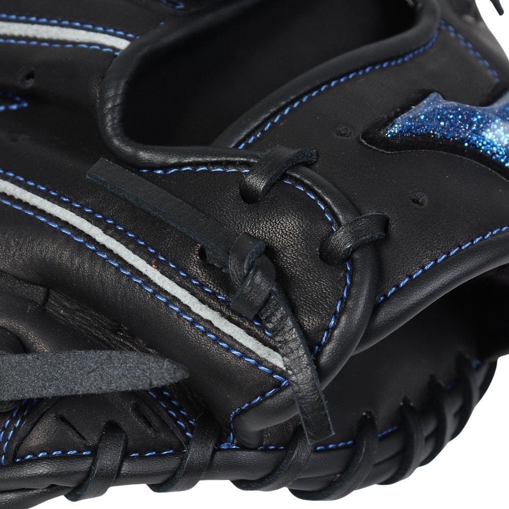 ミズノ（MIZUNO）（メンズ）軟式用グラブ 捕手用 野球グローブ 一般 ウィルドライブ ブルー 24AW 1AJCR14900 09