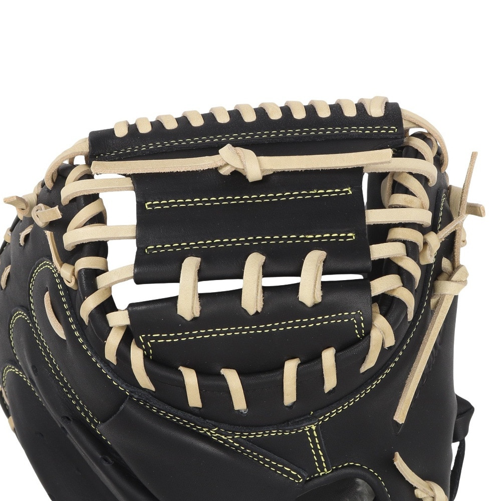 ミズノ（MIZUNO）（メンズ）軟式用グラブ 捕手用 野球グローブ 一般 グローバルエリート 號 SAKEBI 1AJCR31310 0980