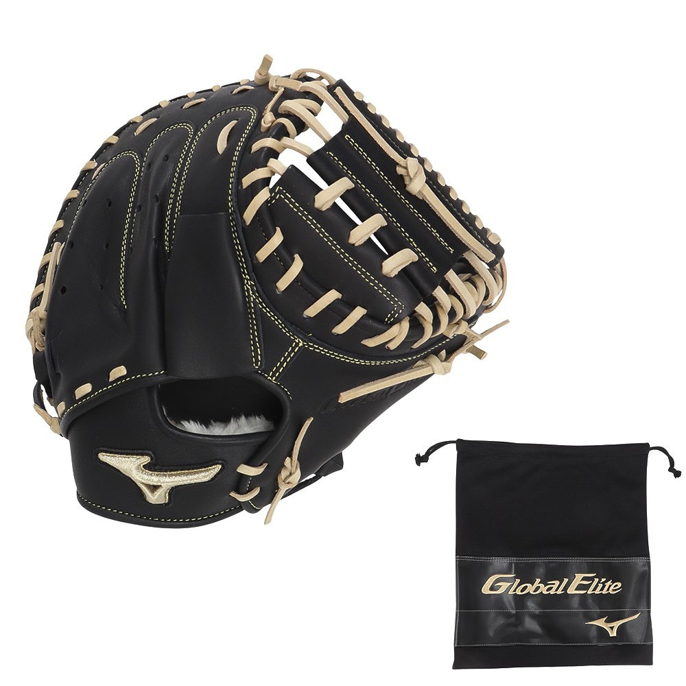 ミズノ（MIZUNO）（メンズ）軟式用グラブ 捕手用 野球グローブ 一般 グローバルエリート 號 SAKEBI 1AJCR31310 0980
