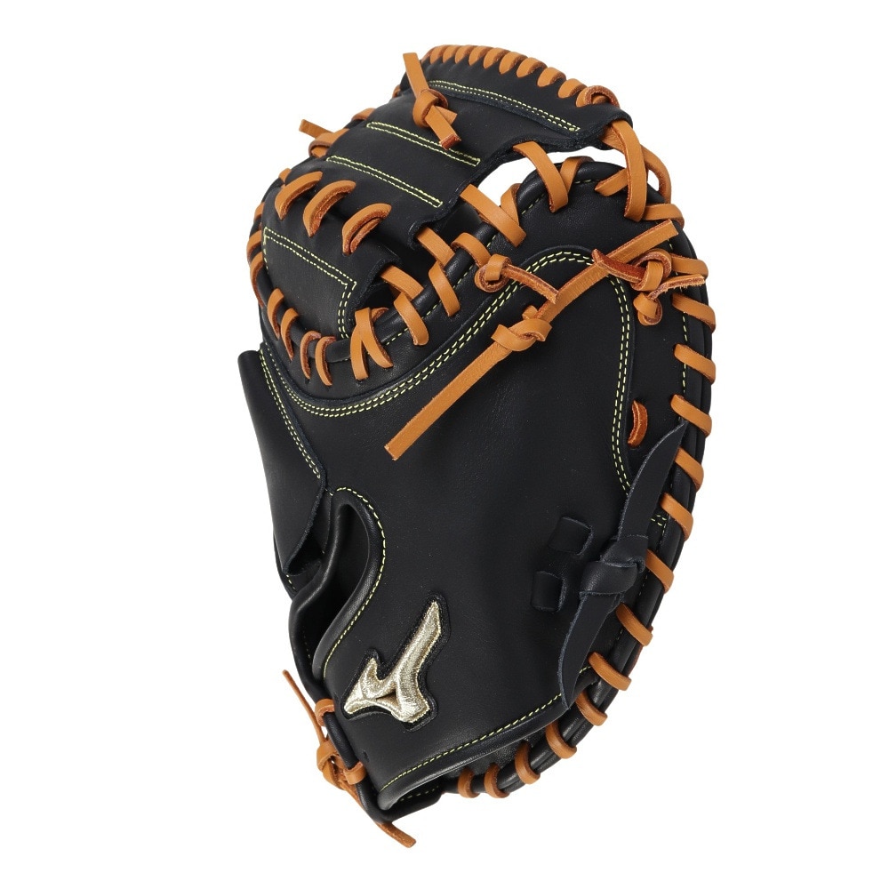 ミズノ（MIZUNO）（メンズ）軟式用グラブ 捕手用 野球一般 グローバルエリート 號SAKEBI Compact 1AJCR32300 0949