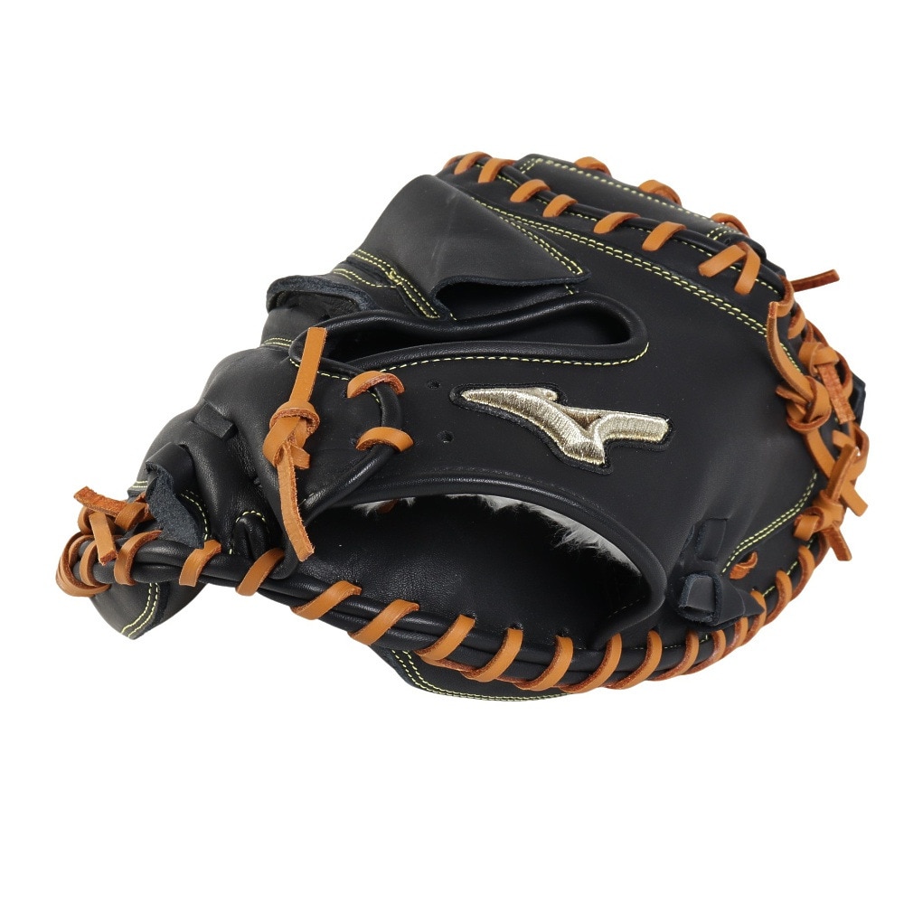 ミズノ（MIZUNO）（メンズ）軟式用グラブ 捕手用 野球一般 グローバルエリート 號SAKEBI Compact 1AJCR32300 0949