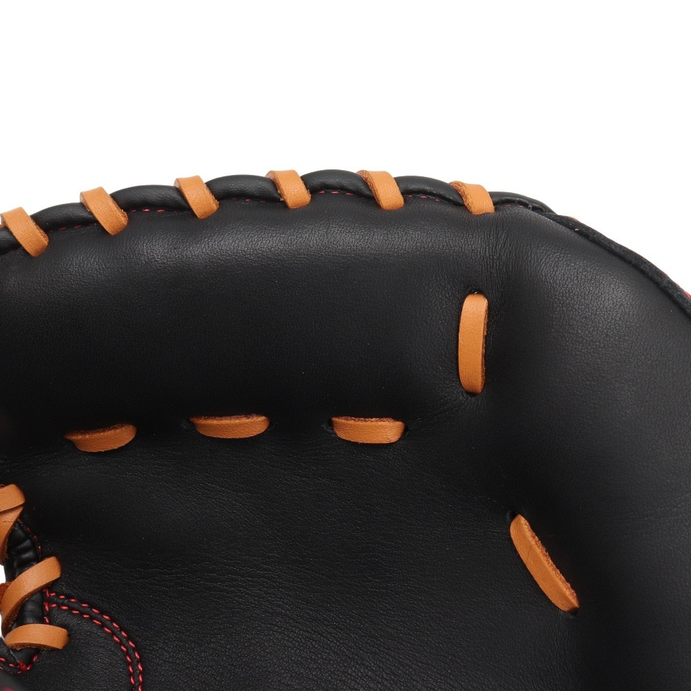 ミズノ（MIZUNO）（メンズ）軟式用グラブ 捕手用 M-R型 野球グローブ 一般 ウィルドライブ レッド 1AJCR32810 0949