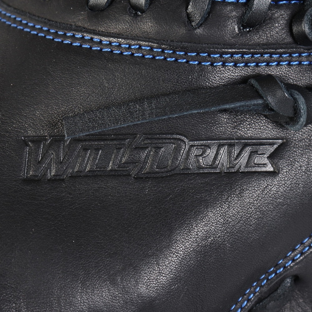 ミズノ（MIZUNO）（メンズ）軟式用グラブ 捕手用 野球グローブ 一般 ウィルドライブ ブルー 1AJCR32900 09