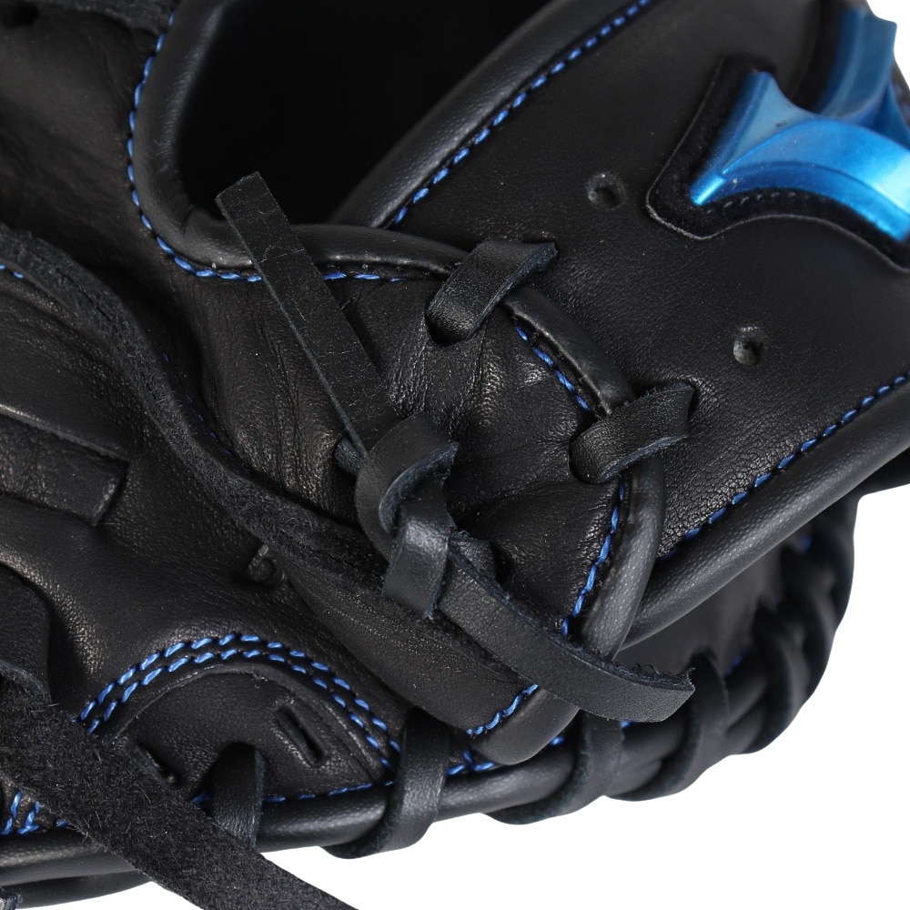 ミズノ（MIZUNO）（メンズ）軟式用グラブ 捕手用 野球グローブ 一般 ウィルドライブ ブルー 1AJCR32900 09