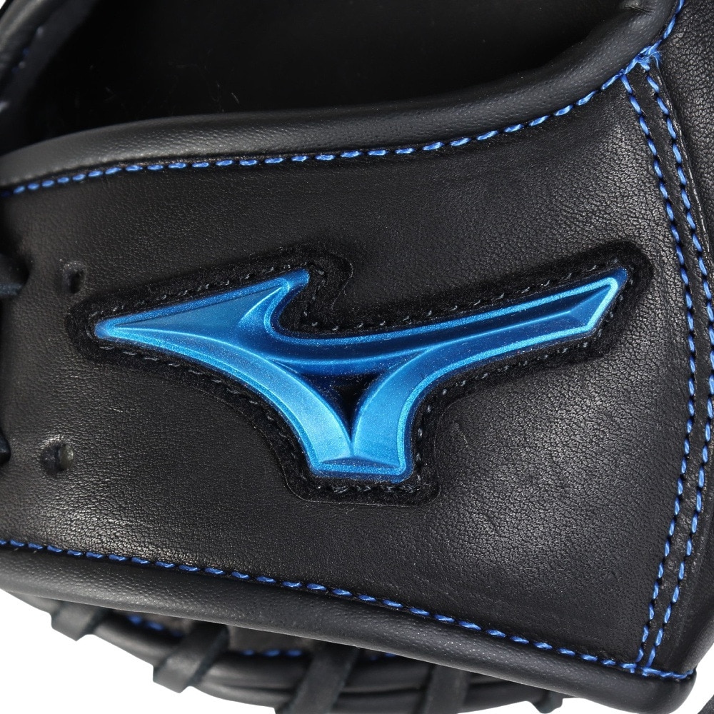 ミズノ（MIZUNO）（メンズ）軟式用グラブ 捕手用 野球グローブ 一般 ウィルドライブ ブルー 1AJCR32900 09