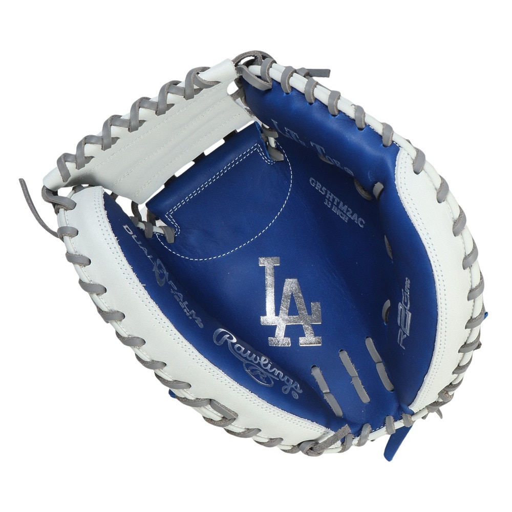 ローリングス（Rawlings）（メンズ）軟式用グラブ 捕手用 野球グローブ 一般 ハイパーテック MLB GR5HTM2AC-LAD