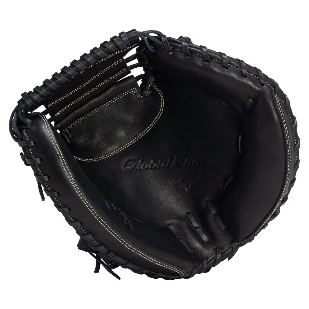 ミズノ（MIZUNO）（メンズ）軟式用グラブ 捕手用 野球グローブ 一般 グローバルエリート 號SAKEBI M-R型 1AJCR32410 09