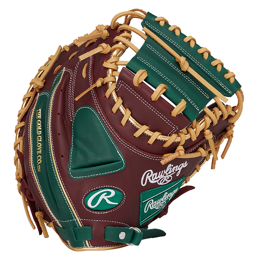 ローリングス（Rawlings）（メンズ）軟式用グラブ 捕手用 野球グローブ 一般 ハイパーテック COLOR SYNC GR5FHTC2AF-SH/DGRN