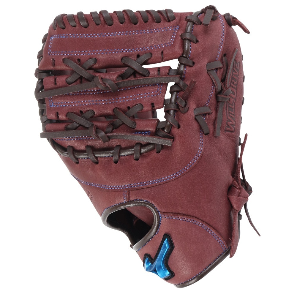 ミズノ（MIZUNO）（メンズ）軟式用グラブ 一塁手用 野球グローブ 一般 ウィルドライブ ブルー 24SS 1AJFR30600 68