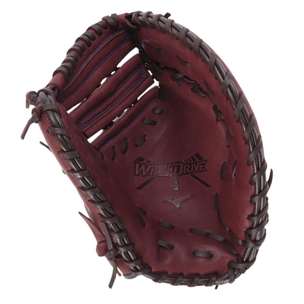 ミズノ（MIZUNO）（メンズ）軟式用グラブ 一塁手用 野球グローブ 一般 ウィルドライブ ブルー 24SS 1AJFR30600 68