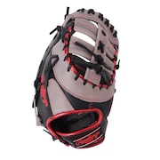 (メンズ)軟式用グラブ 一塁手用 ハイパーテックCO M53-B/GRY GR4HTCM53-B/GRY