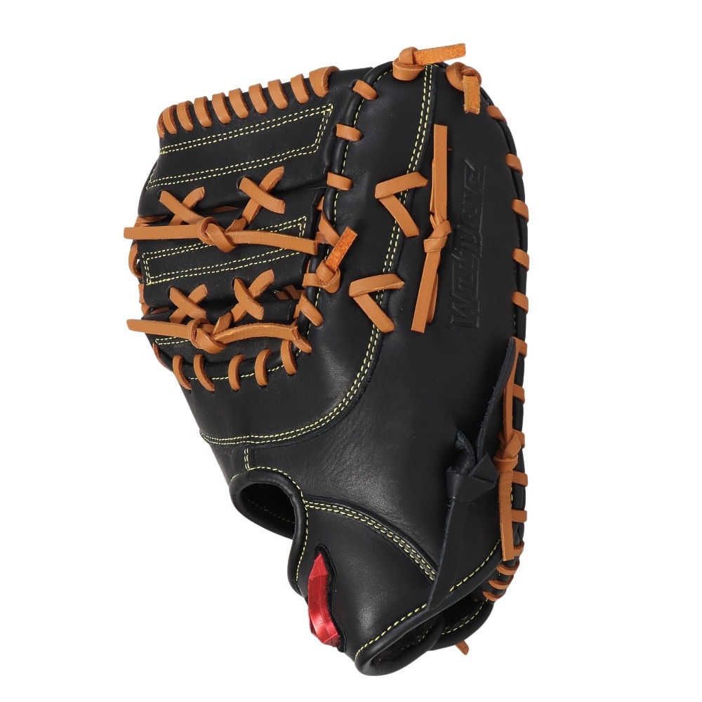 ミズノ（MIZUNO）（メンズ）軟式用グラブ 一塁手用 TK型 野球グローブ 一般 ウィルドライブ レッド 1AJFR30500 0949