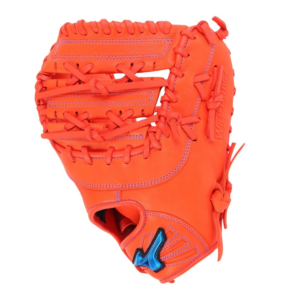 ミズノ（MIZUNO）（メンズ）軟式用グラブ 一塁手用 野球グローブ 一般 WILL DRIVE BLUE 1AJFR30700 52