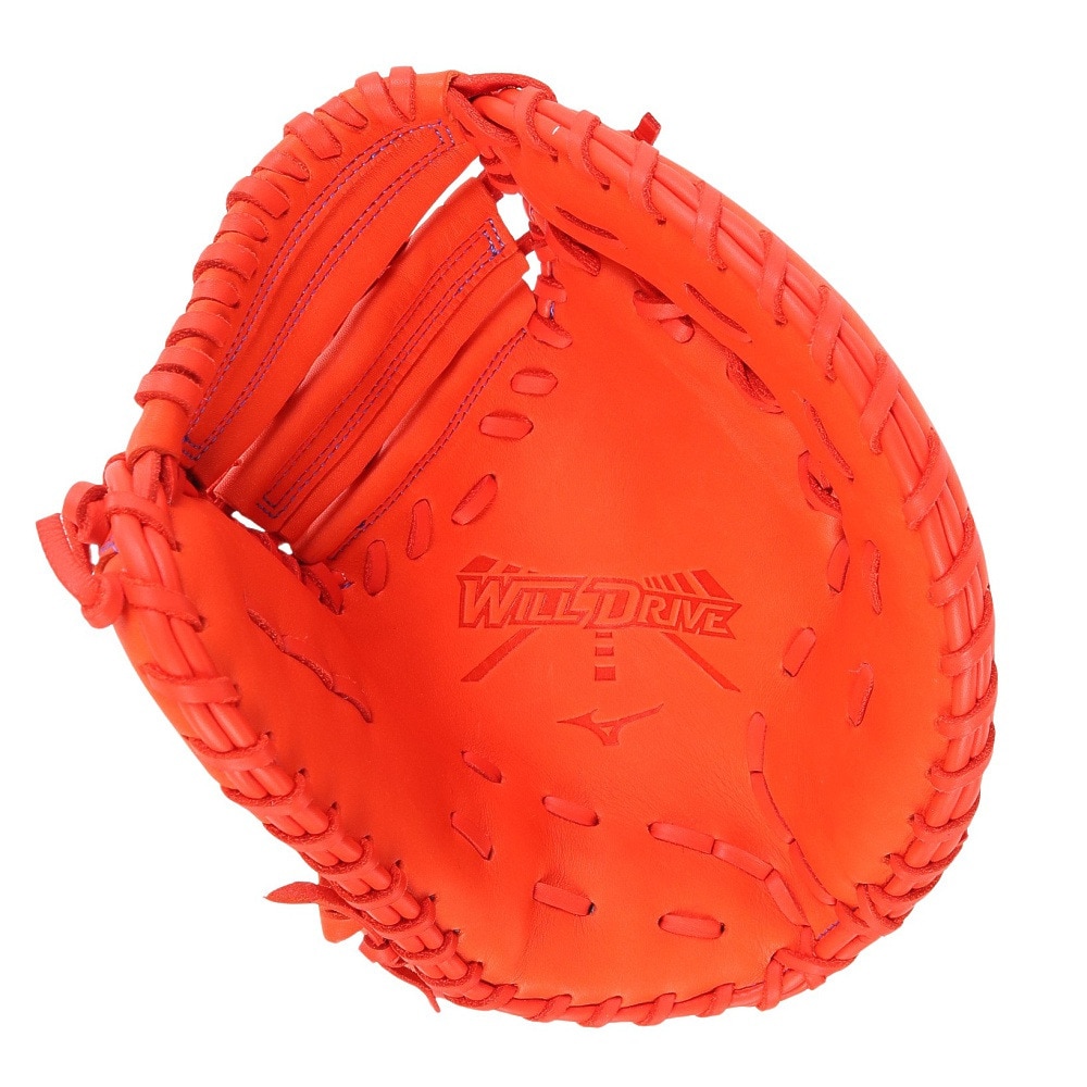 ミズノ（MIZUNO）（メンズ）軟式用グラブ 一塁手用 野球グローブ 一般 WILL DRIVE BLUE 1AJFR30700 52