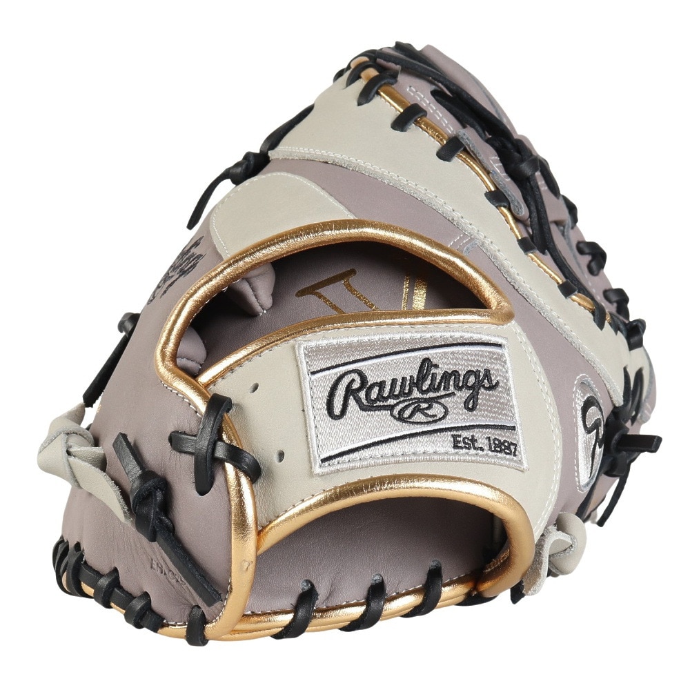 ローリングス（Rawlings）（メンズ）軟式用グラブ 一塁手用 ファースト用 野球グローブ 一般 ハイパーテックCOSYNC M53 GR4FHTCM53-GRY/SGRY