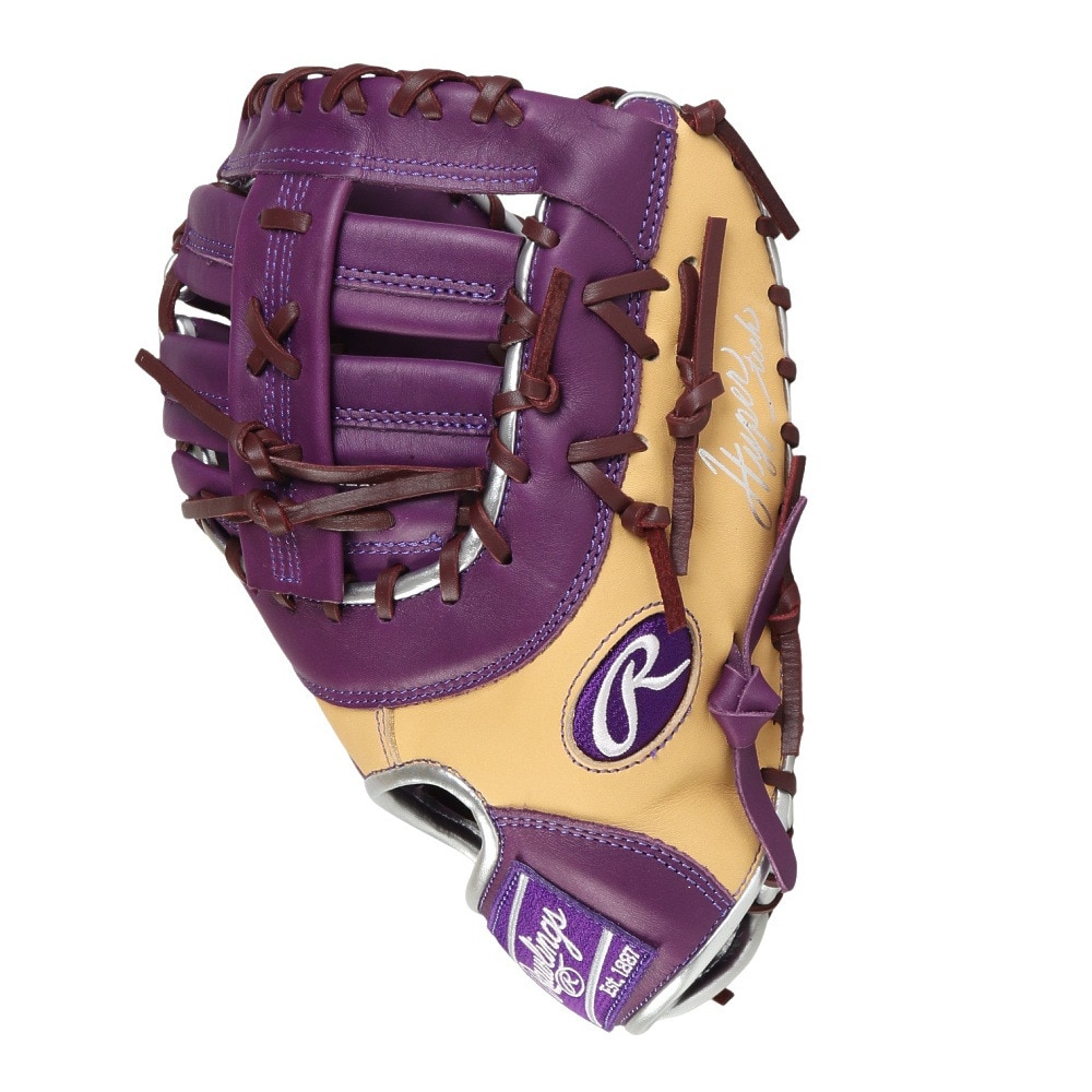 ローリングス（Rawlings）（メンズ）軟式用グラブ 一塁手用 野球グローブ 一般 ハイパーテック COLOR SYNC GR4FHTCM53-PPL/CAM