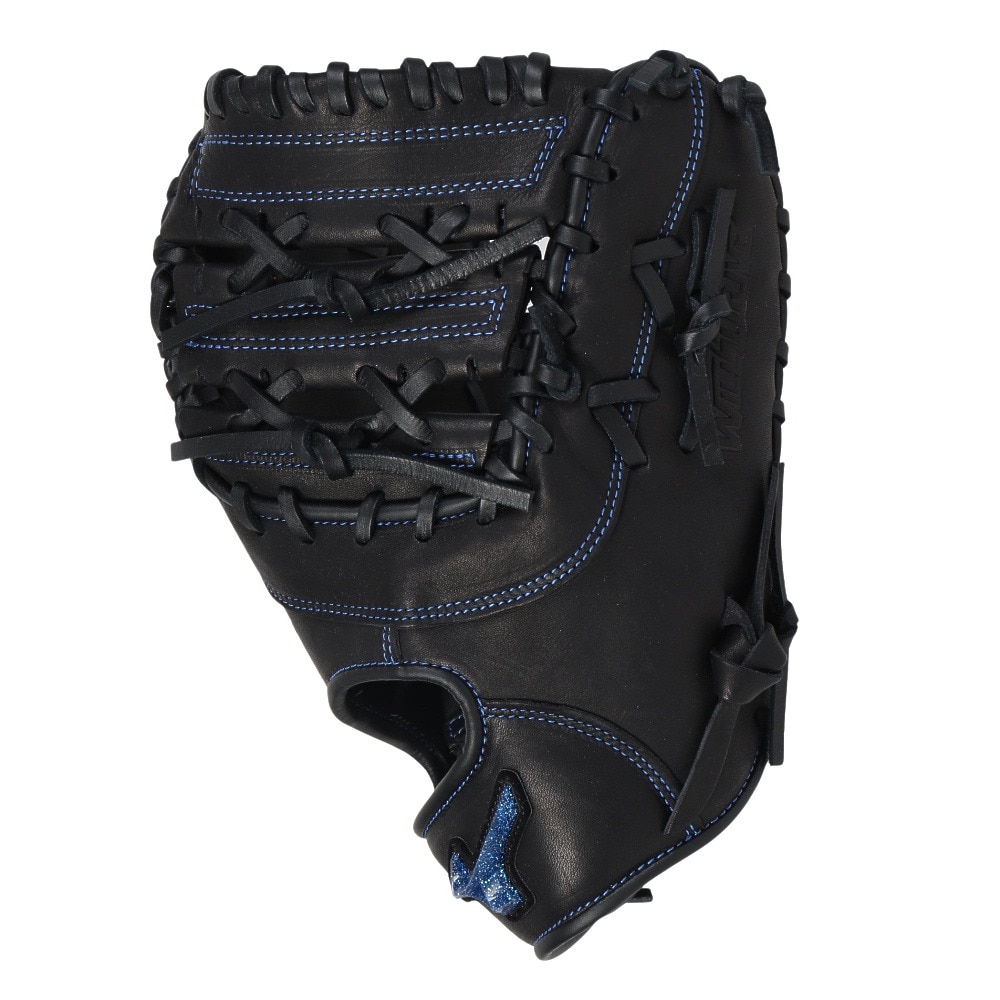 ミズノ（MIZUNO）（メンズ）軟式用グラブ 一塁手用 野球グローブ 一般 ウィルドライブ ブルー TK型 1AJFR14900 09