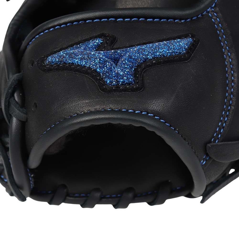 ミズノ（MIZUNO）（メンズ）軟式用グラブ 一塁手用 野球グローブ 一般 ウィルドライブ ブルー TK型 1AJFR14900 09