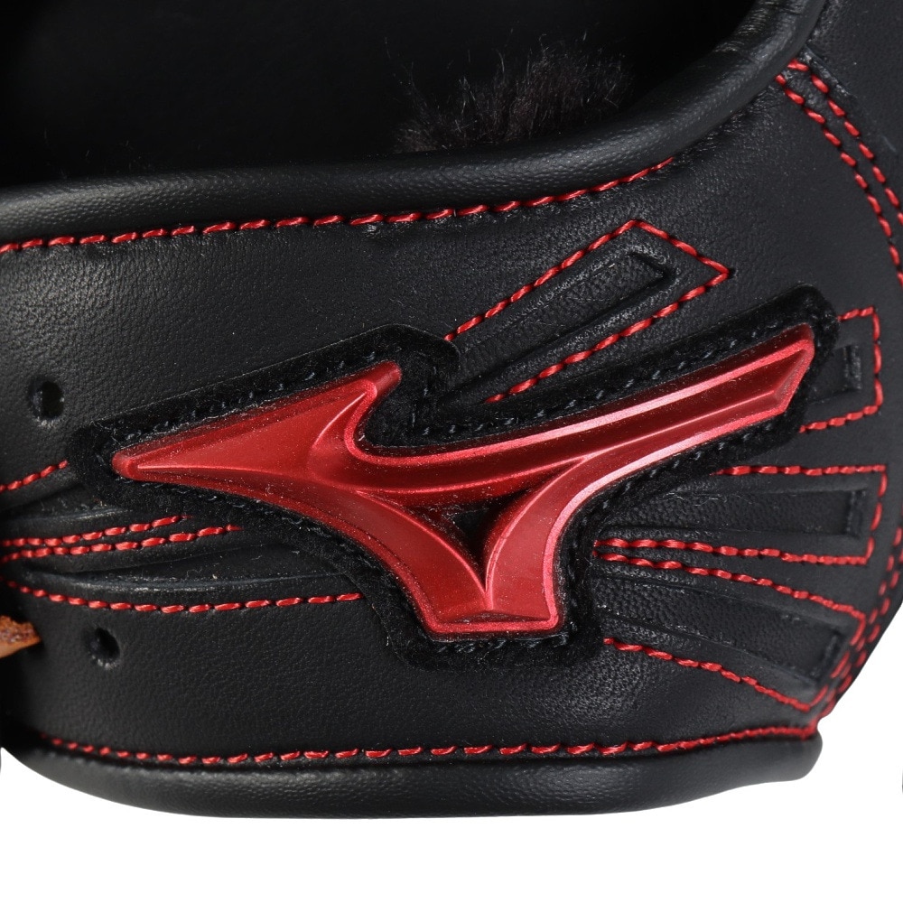 ミズノ（MIZUNO）（メンズ）軟式用グラブ 一塁手用 野球 一般 ウィルドライブ レッド IBE 1AJFR32800 0949