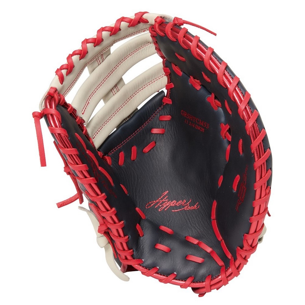 ローリングス（Rawlings）（メンズ）軟式用グラブ 一塁手用 野球グローブ 一般 ハイパーテックCOLOR SYNC GR5HTCM53-N/SGRY