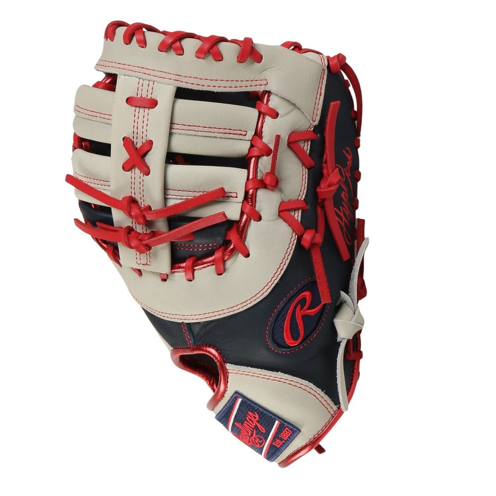 ローリングス（Rawlings）（メンズ）軟式用グラブ 一塁手用 野球グローブ 一般 ハイパーテックCOLOR SYNC GR5HTCM53-N/SGRY