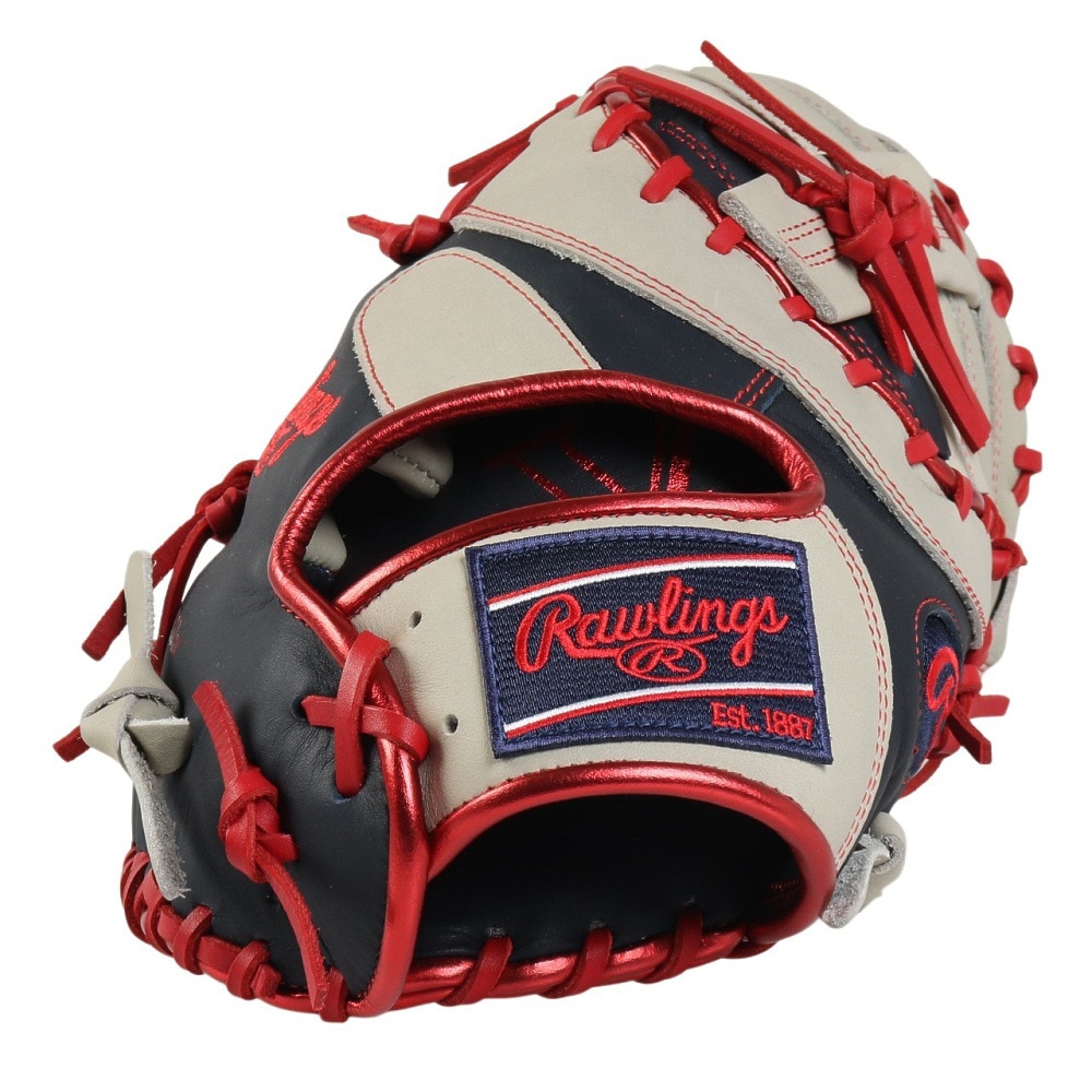 ローリングス（Rawlings）（メンズ）軟式用グラブ 一塁手用 野球グローブ 一般 ハイパーテックCOLOR SYNC GR5HTCM53-N/SGRY