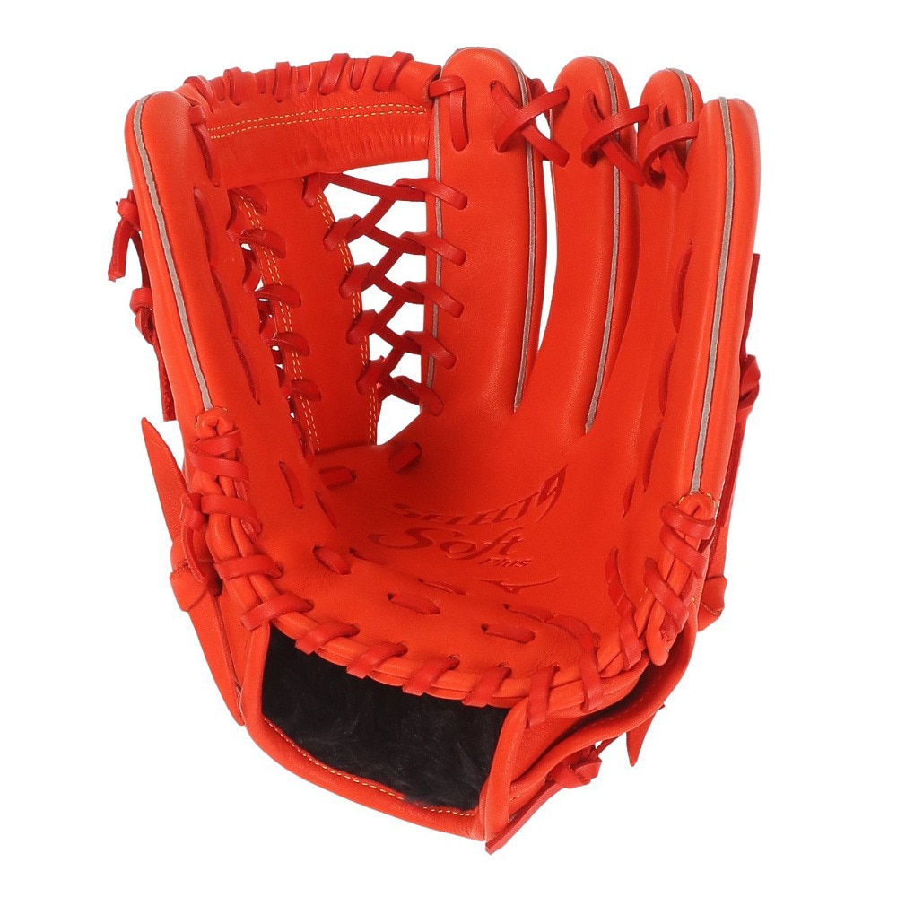 ブラック⋷ ミズノ 1AJGR16900 右投用 軟式用 野球 オールラウンド用グローブ MIZUNO：アルペン店 セレクトナインSoft Plus  AXI仕様 オールラウンド用 サイズ10 ポジション